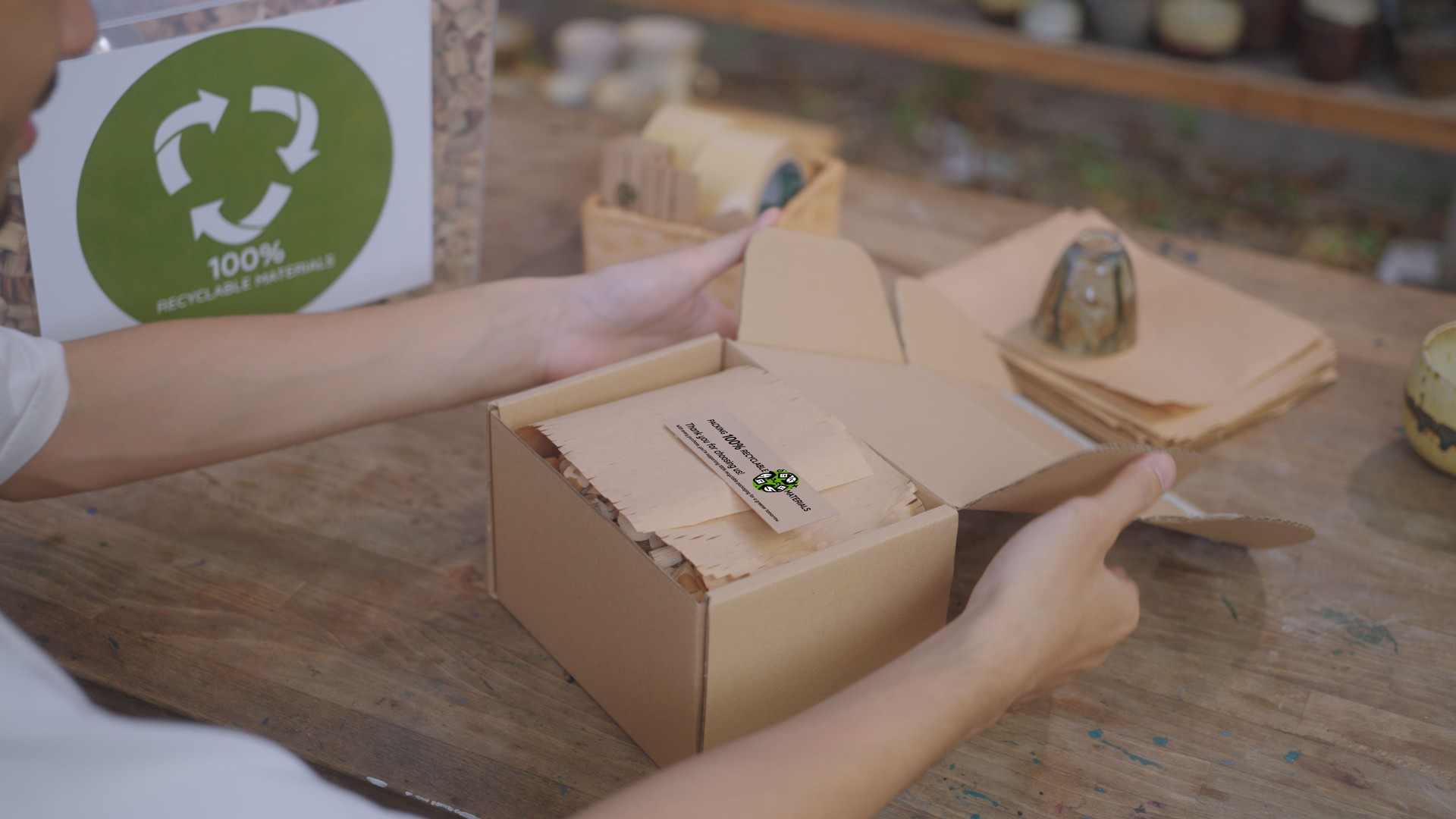 Eco-Friendly Packaging in Ceramics Business