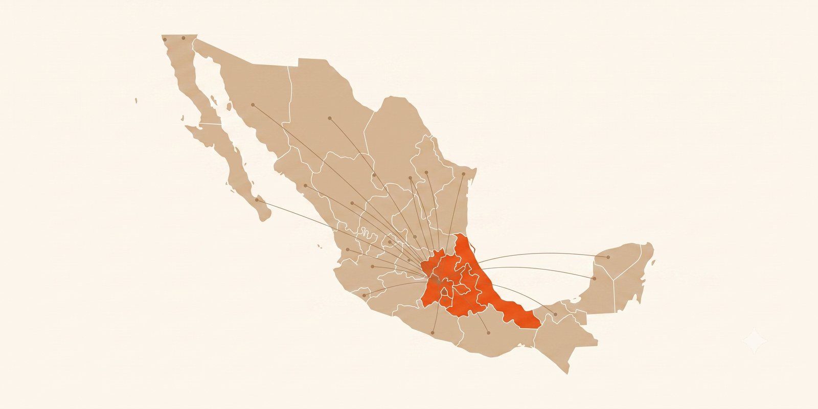FIPSA Corrugados delivery and export coverage from Mexico to the United States